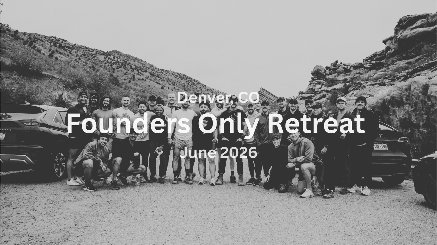 Founders Only Retreat June 2026
