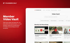 The Founders Only Video Vault